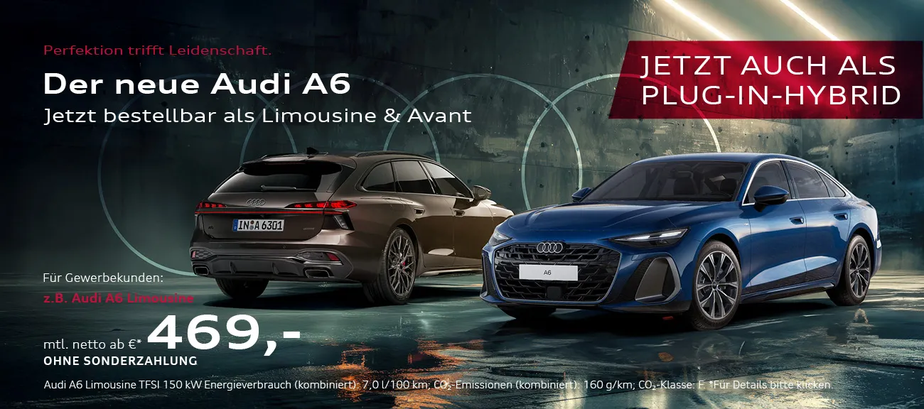 Neuer Audi A6 nach Premiere