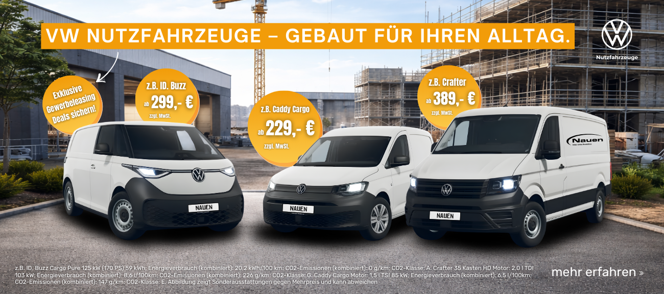 Slider VW Nutzfahrzeuge